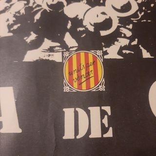 CARTEL POSTER ORIGINAL AÑOS 70 ESQUERRA REPUBLICAN