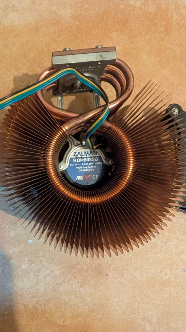 Ventilador CPU Zalman 775