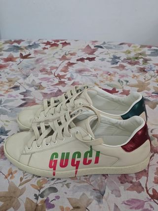 Zapatillas Gucci Beige Talla 43