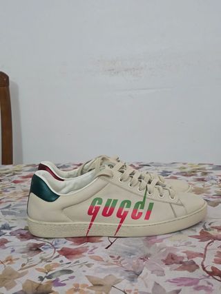 Zapatillas Gucci Beige Talla 43