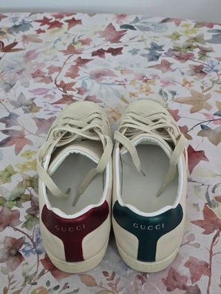 Zapatillas Gucci Beige Talla 43