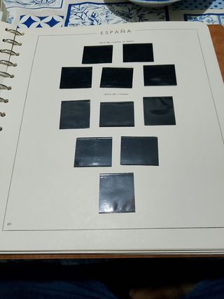 Hojas filatélicas España 1965 al 1972