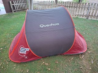 Tienda campaña 2 seconds 2 personas decatlon