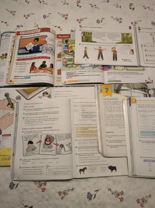 Lote libros 3 primaria, Savia, Sm Castilla Mancha
