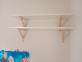 Estanterías blancas Ikea 28x119 cm