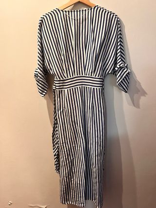Vestido Rayas Zara Talla XS