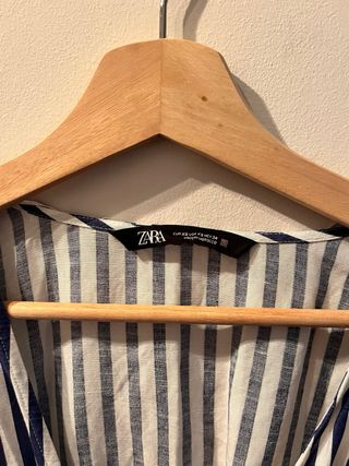 Vestido Rayas Zara Talla XS