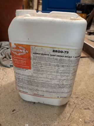 Hidrofugante BROD-79 5 Litros 4 garrafas