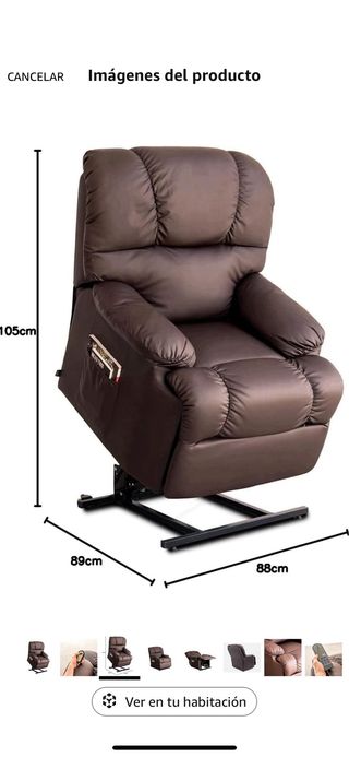 Sillón Relax Astan con levanta personas