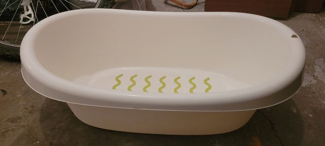 Bañera infantil con termómetro de tortuga