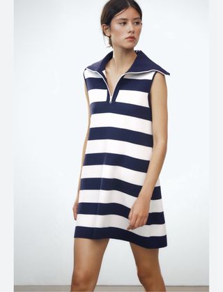 Vestido rayas  T/M zara