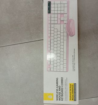 Combo Teclado y Ratón Gaming Inalámbrico