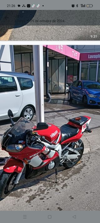 Yamaha R6 carburación