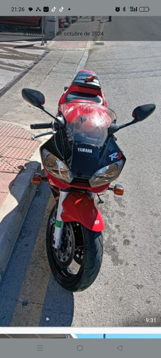 Yamaha R6 carburación