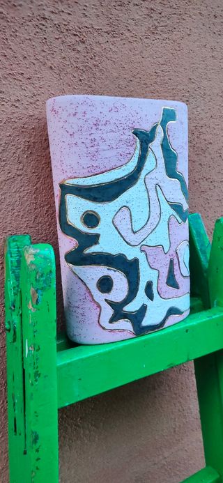 ARTE ABSTRACTO, JARRON