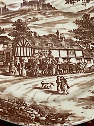 2 Piatti England 1847 25x25