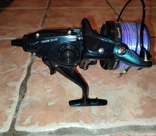 Carrete de pesca 9000 con bobina adicional 8000 ..