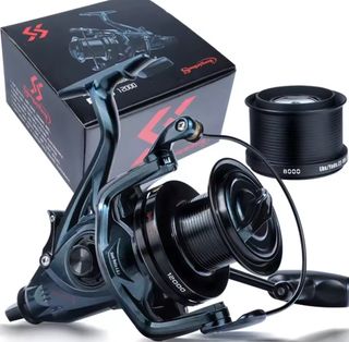 Carrete de pesca 9000 con bobina adicional 8000 ..