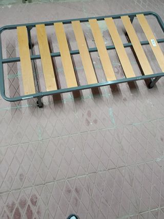 Somier 90cm patas extraíbles