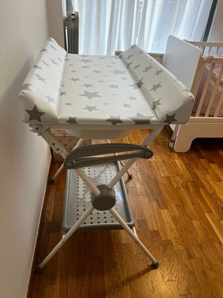 Bañera Cambiador Bebé Plegable