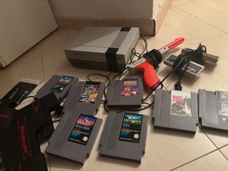 Consola Nintendo NES con juegos se escucha ofertas