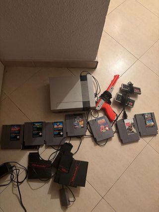 Consola Nintendo NES con juegos se escucha ofertas