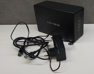 2 dischi rigidi 3.5 SATA HDD RAID EMPTY Box