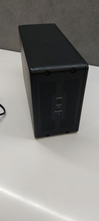 2 dischi rigidi 3.5 SATA HDD RAID EMPTY Box