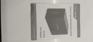 2 dischi rigidi 3.5 SATA HDD RAID EMPTY Box