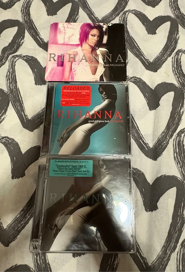 Pack 3 CDs Rihanna Good Girl Gone Bad