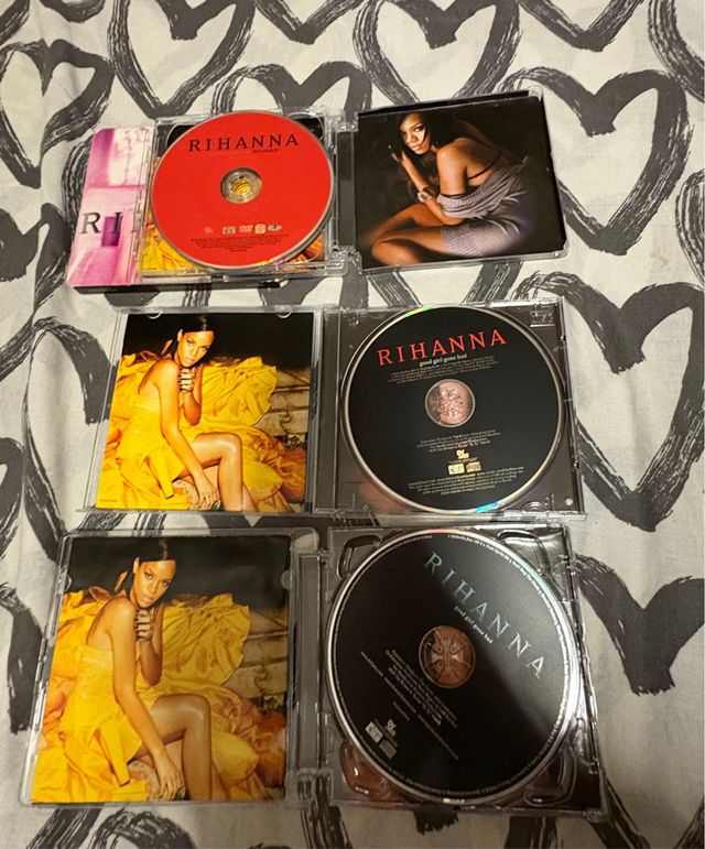 Pack 3 CDs Rihanna Good Girl Gone Bad