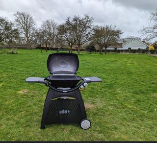 Barbacoa Weber Negra y Plateada