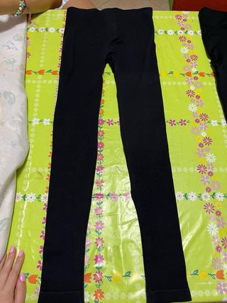 Leggings neri da donna Pull&Bear