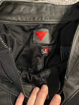 Pantalon de cuero DAINESE Racing Talla 54