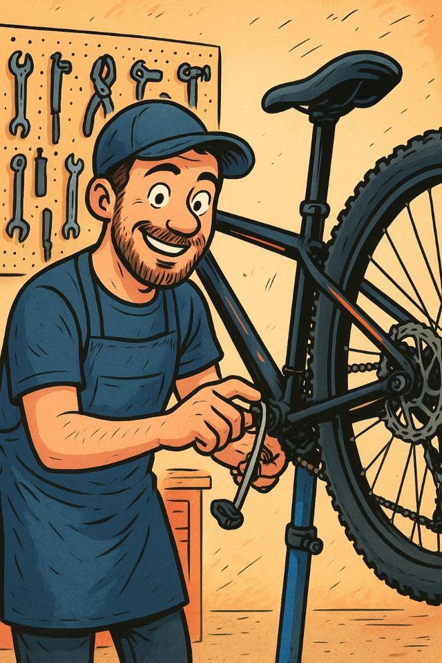 Reparación, puesta a punto bicicletas. Mecánico