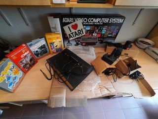 Consola Atari Video Computer System + Juegos
