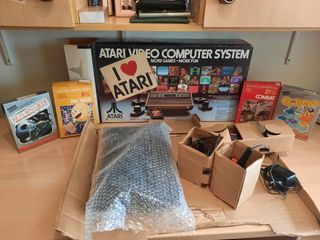 Consola Atari Video Computer System + Juegos