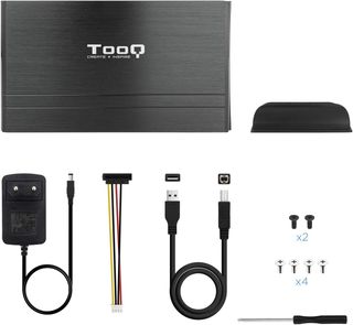 ✨ - Custodia esterna in alluminio per dischi rigidi USB 2.0