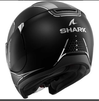 Casco Shark Negro con Visera