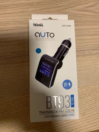 Transmisor FM Coche BT93 Stima