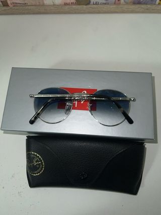 Gafas de sol Ray-Ban RB3637 New Round Plata