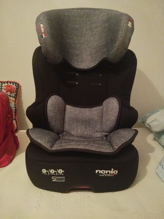 Silla coche Nania Grupo 1/2/3 Isofix