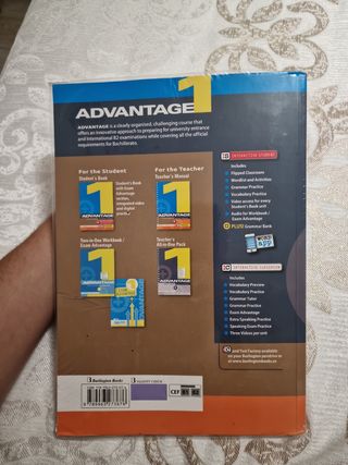 ADVANTAGE FOR BACHILLERATO 1. ST'S BOOK (2017)