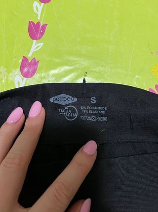 Leggings neri Pompea