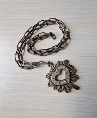 Collana con ciondolo a cuore