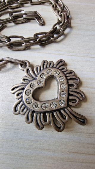 Collana con ciondolo a cuore
