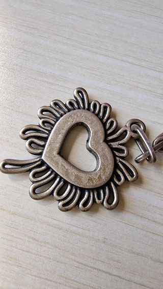 Collana con ciondolo a cuore