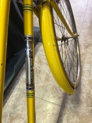 Bicicleta Amarilla Clásica