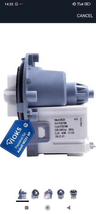 Pompa di scarico Askoll M231 XP