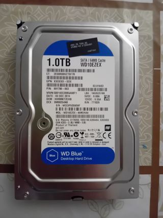 Hard Disk WD 1TB WD10EZEX